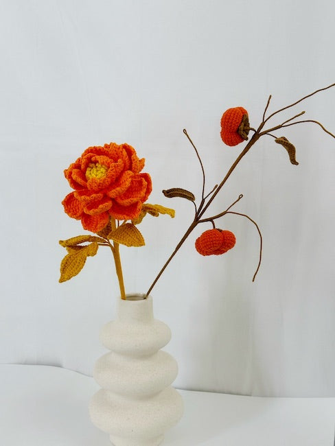 Moutan Peony Crochet Flower