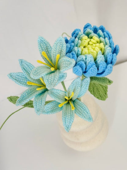 Dahlia Blossom Crochet Flower