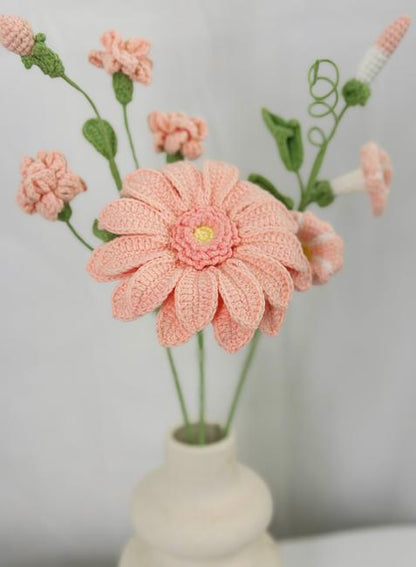 Transvaal Daisy Crochet Flower