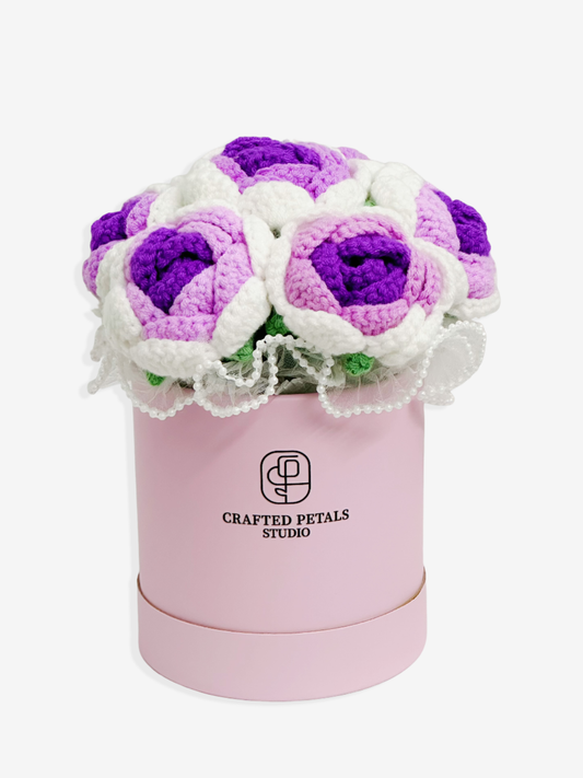 Dusty Lavender Signature Rose Box